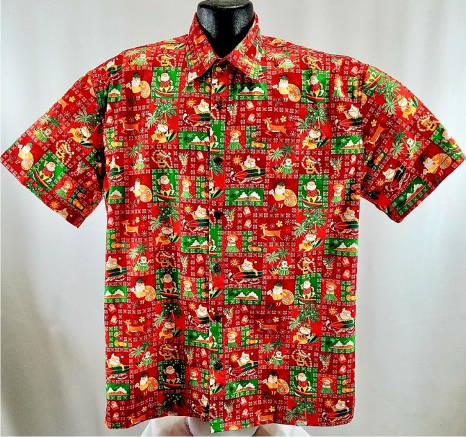 christmas hawaiian shirt uk